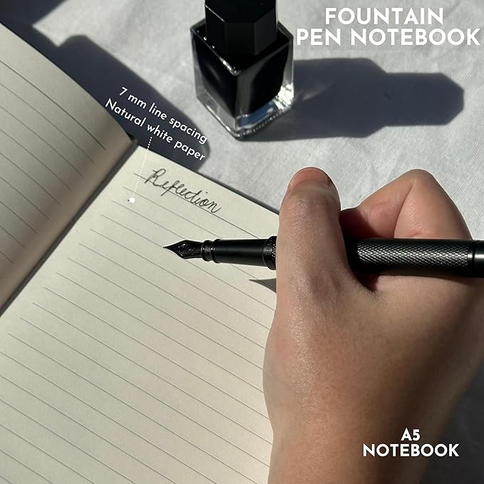 SETTINI Journal Notebook for Writing, Vegan Leather Hardcover Notebook - Image 7