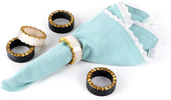 Epoxy Resin Napkin Rings Set of 12 - Image 7