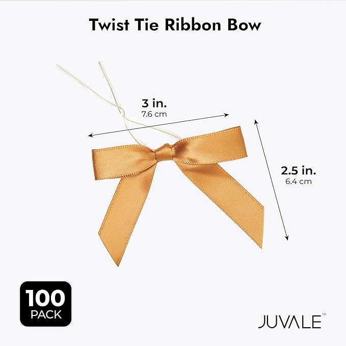 Juvale Satin Twist Tie Bows - Image 5