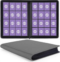 1000+ Pockets Trading Card Binder, Premium 16 Pocket Card Binder, Ringless Side by SMYV