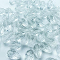 200pcs 4x6mm Teardrop Crystal Glass Beads Vertical Hole Faceted Glass Teardrop by ChooseBeadsChooseHonkoolly