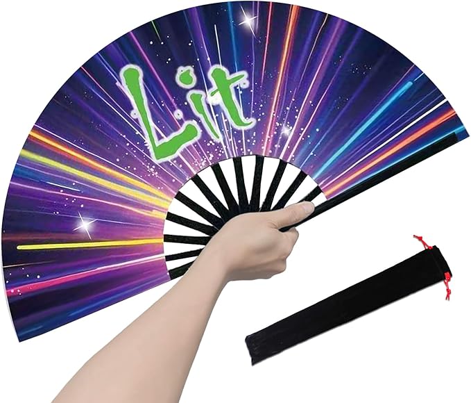 Boots on The Ground Fan, Large Folding Hand Fan by Unknown