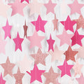 Hot-Pink Rose-Gold Party Decorations Garland - 62ft Twinkle Little Star Hanging by Hugtmr