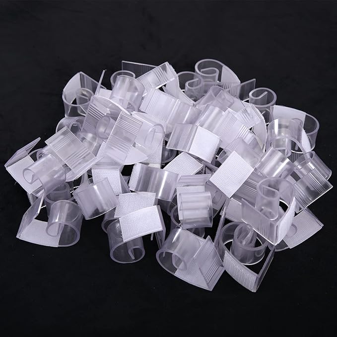 50 Pieces Table Skirt Clips Plastic Tablecloth Clips - Image 2
