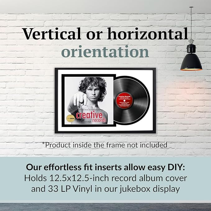 Creative Picture Frames 16" x 24" Jukebox Vinyl Frame Display - Image 4