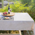 Linen Tablecloth 100% Pure Linen Table Cloth by TSEAPENI