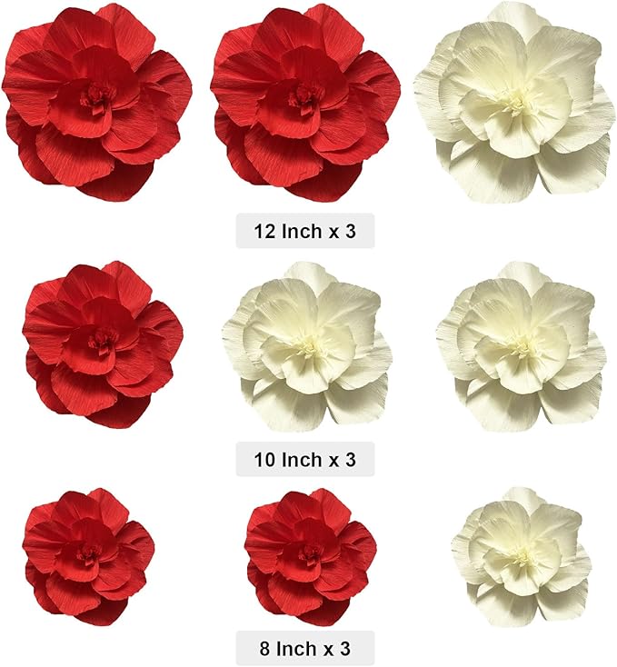 BRT Bearingshui Crepe Paper Flowers Decoration - Image 2
