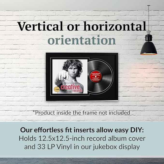 Creative Picture Frames 16" x 24" Jukebox Vinyl Frame Display - Image 4