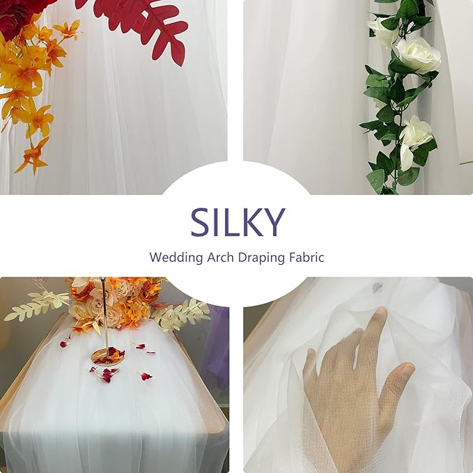 Wedding Arch Draping Fabric - Image 4