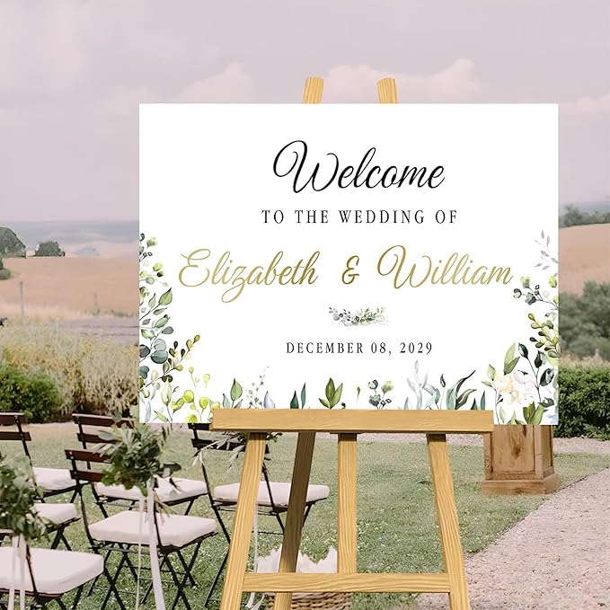 Personalized Wedding Welcome Sign, Sweets Sign - Image 4