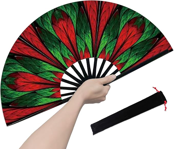 Boots on The Ground Fan, Large Folding Hand Fan by Unknown