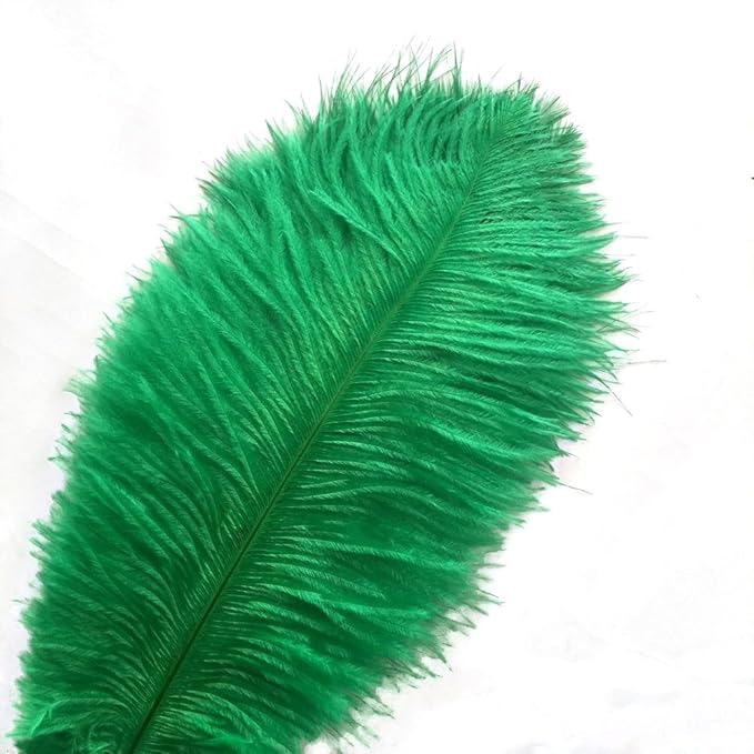 KOLIGHT 40pcs 12''~14'' Natural Ostrich Feathers by KOLIGHT