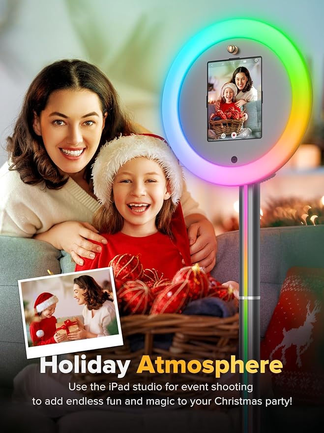 Photo Booth Machine, Portable Photo Booth Compatible Any Ipad, PhotoBooth Stand - Image 7