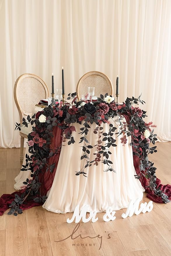 Ling's Moment 9FT Eucalyptus & Willow Leaf Garland - Image 5
