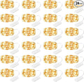 Brightown 24 Pack Fairy Lights Battery Operated String Lights - 7 ft 20 LED by Brightown