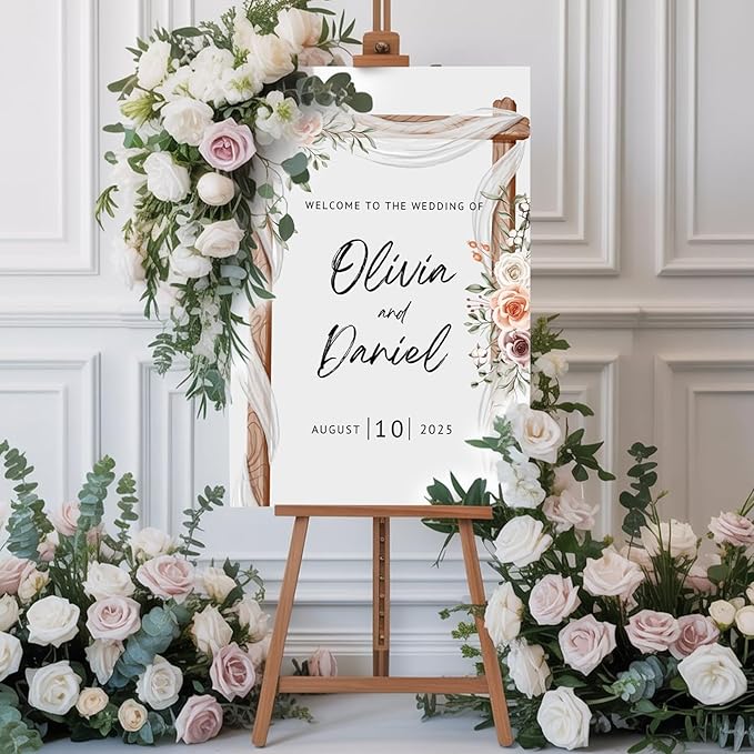 Personalized Welcome Wedding Sign - Image 3
