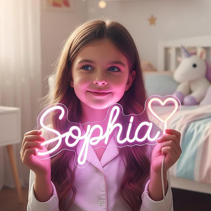 Custom Neon Signs for Wall Decor, Customized Name Light Sign for Wall, Led by ExtrabilyOfficial