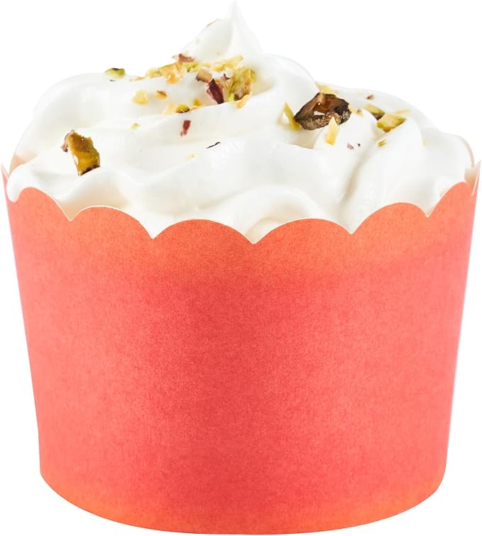 Panificio 10 Ounce Cupcake Wrappers, 200 Scalloped Baking Cups - Image 9