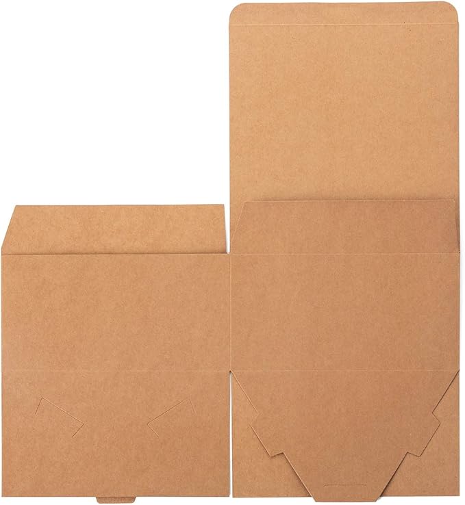 GEFTOL Gift Box 10 Pack 8 x 8 x 4 inches Fold Box Paper Gift Box Bridesmaids - Image 5