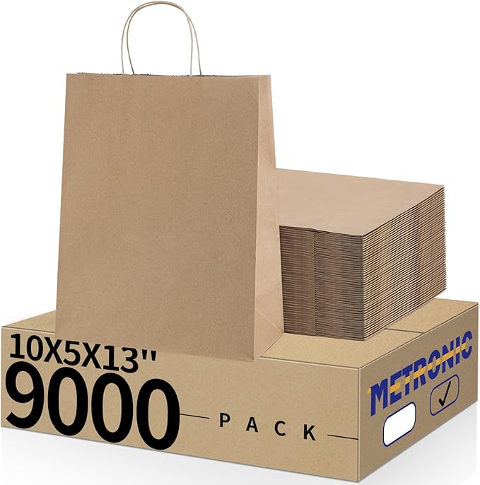 METRONIC Kraft Paper Gift Bags by METRONIC