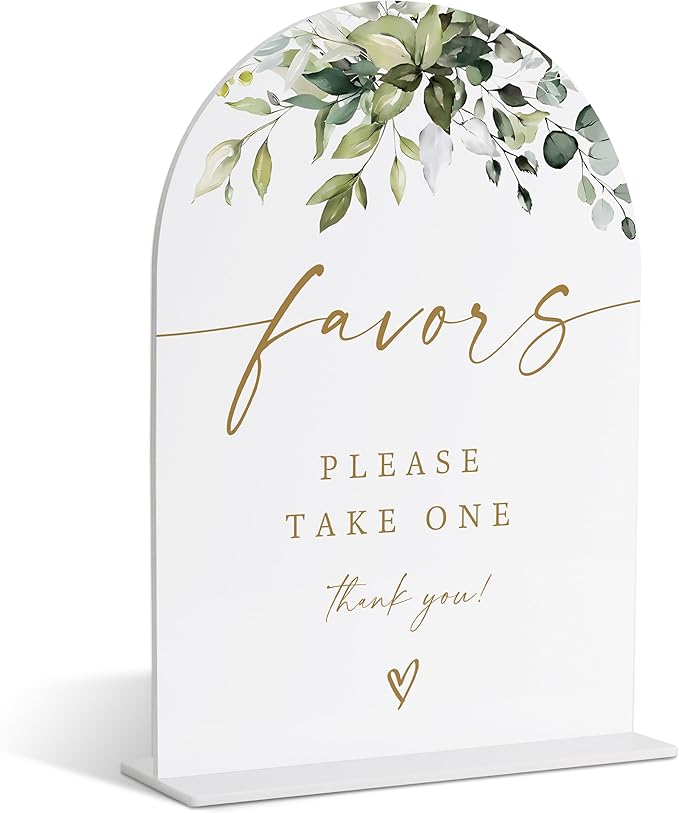 Please Take One Sign, Gift Table Sign, Wedding Signs by TCJIU