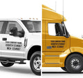 Custom USDOT Truck Decal, Company Name & Registration Stickers, Vinyl Lettering by SweetumsSignatures