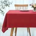 maxmill Linen Texture Tablecloth Stain Resistant Waterproof Wrinkle Free by maxmill