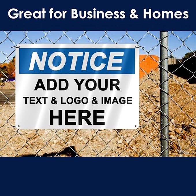 Custom Notice Signs Outdoor Metal - Image 2