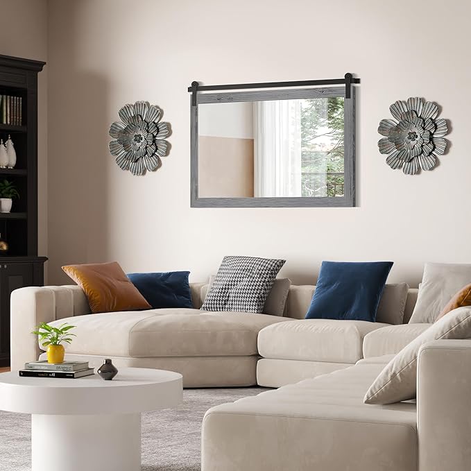 COGOOD Farmhouse Bathroom Mirror - Image 2
