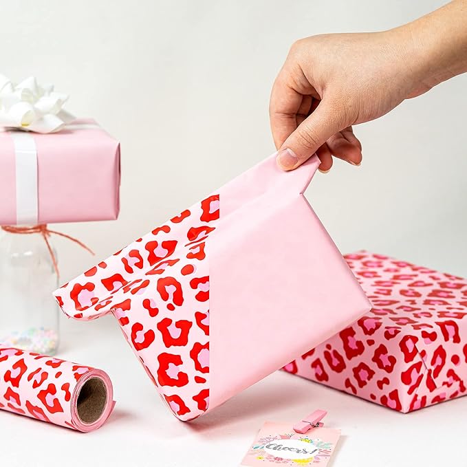 WRAPAHOLIC Reversible Leopard Wrapping Paper - Image 5