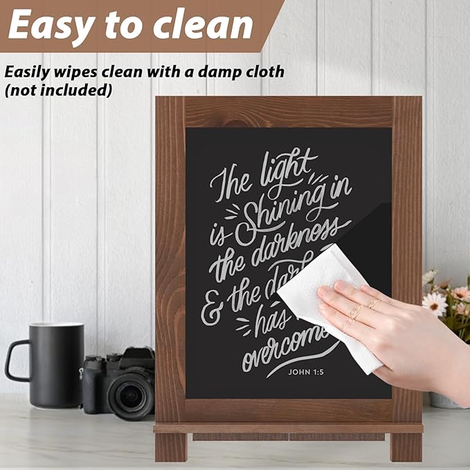 Magnetic Chalkboard 10"x14" Small Chalkboard Signs - Image 8
