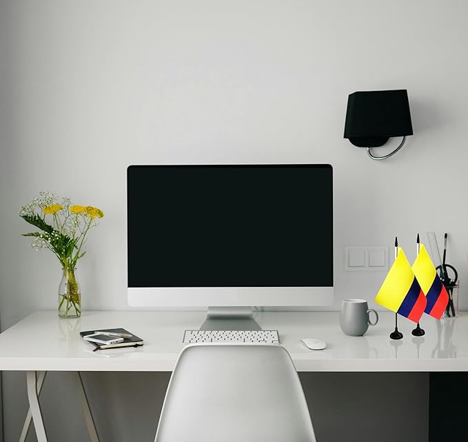 Colombia Desk Flag, 12 Pack Colombian Table Office Flag - Image 4