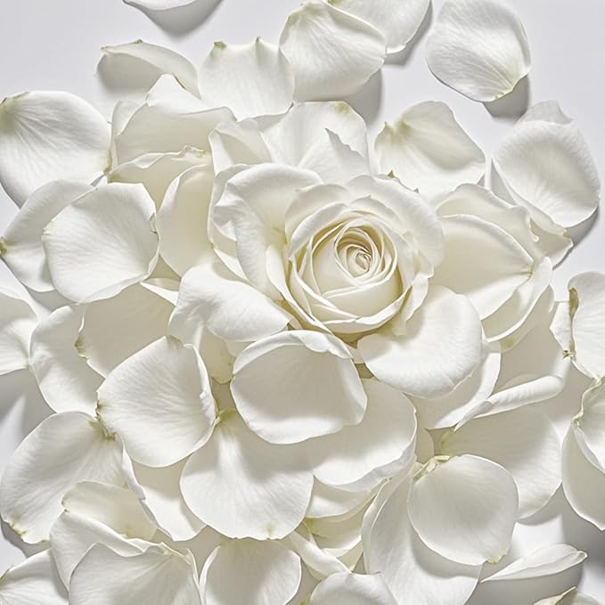 3.5 Oz Dried Rose Petals Wedding Biodegradable Petals, Natural Preservation by ZPNUZDU