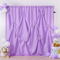 Light Purple Backdrop Curtain: 5.8×8ft Backdrop Durable Curtain by SoarDream