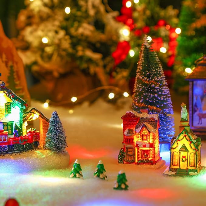 Jetec LED Christmas Fake Snow Blanket - Image 6