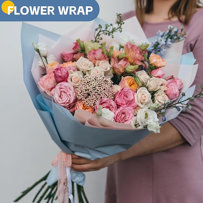 Wrapping Paper, Father’s Day, Baby Shower, Bouquet Flower Gift Wrap - Image 4