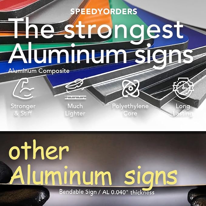 Custom Outdoor Metal Signs, Personalized Aluminum Signs, Customized Safety Signs - Image 2