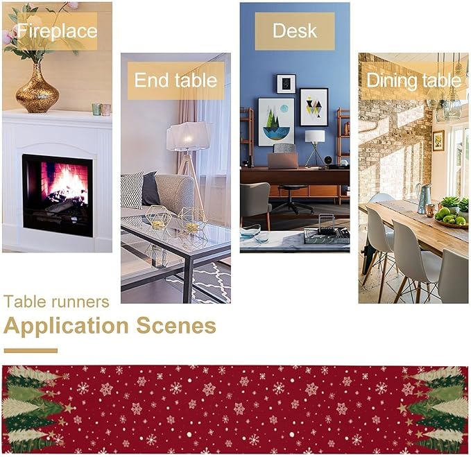 Merry Christmas Table Runner - Image 6