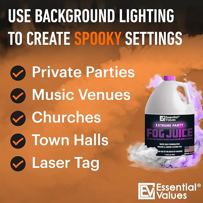 Essential Values Fog Machine Fluid - Image 5