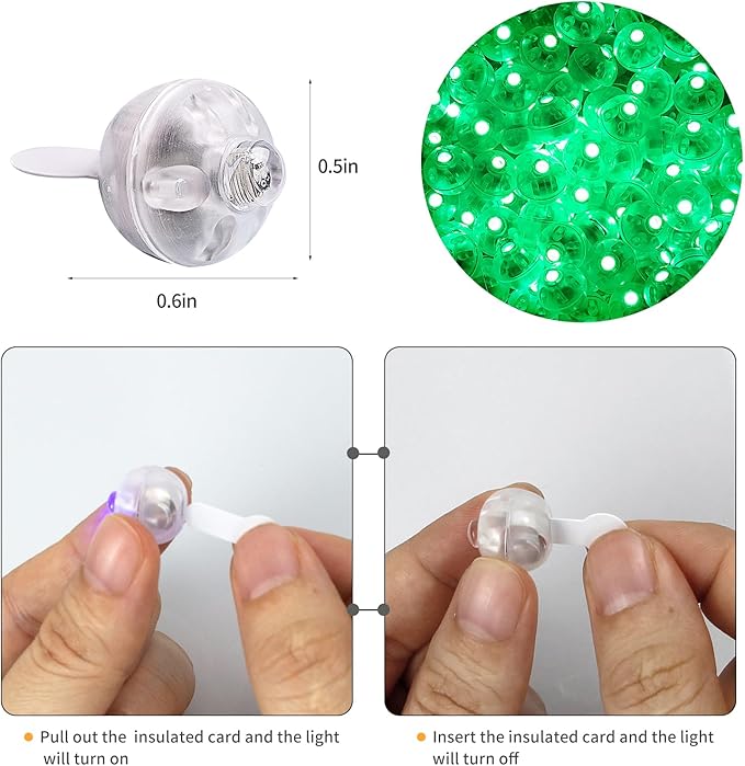 Aogist 100pcs Green Mini Lights - Image 5