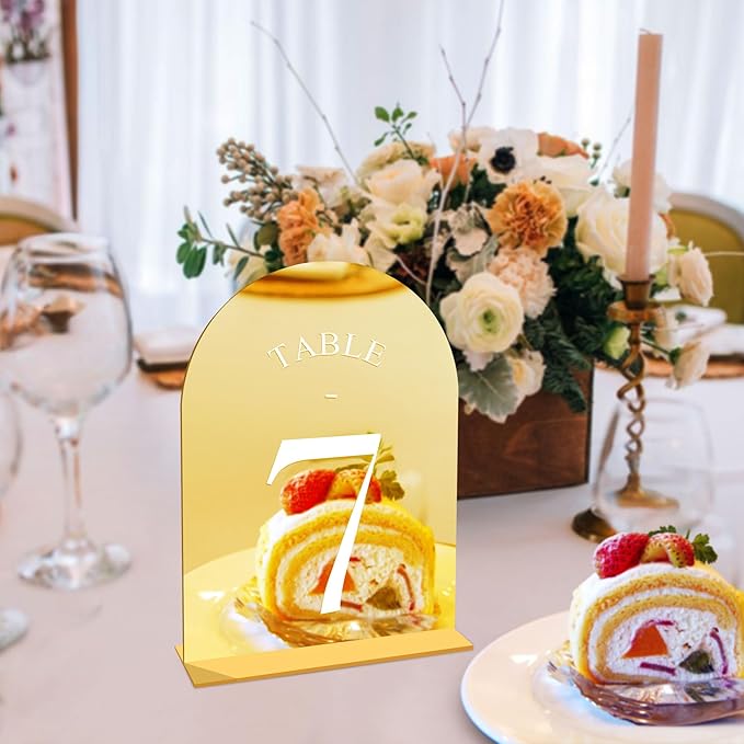 JOYIT Arch Wedding Table Numbers 1-10 - Image 4