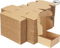 MEBRUDY 4x4x2 Inches Shipping Boxes Pack of 100, Small Corrugated Cardboard Box by MEBRUDY