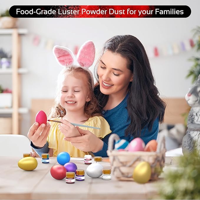 Jelife Red Edible Luster Dust - Image 6
