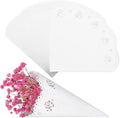 GWHOLE 100 Pcs Rose Confetti Petal Cone by GWHOLE