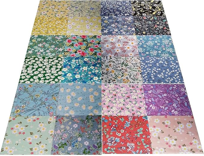 8" x 8" 25 PCS 100% Cotton Fabric Bundles - Image 7