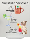 Pet Signature Drink Wedding Signs by Elation+Factory+Co.