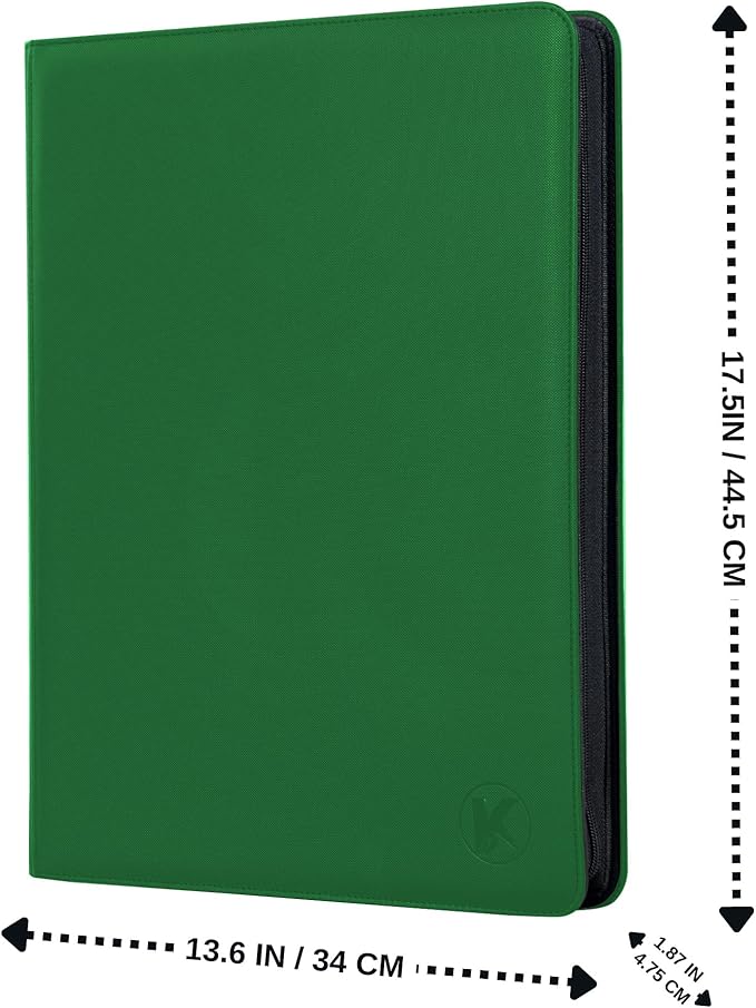 1600+ Pockets Trading Card Binder, 16-Pocket Card Ablum Compatible - Image 6