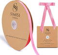 Pink Velvet Ribbon 3/8'' 25 Yards by SIMISIRIBBON