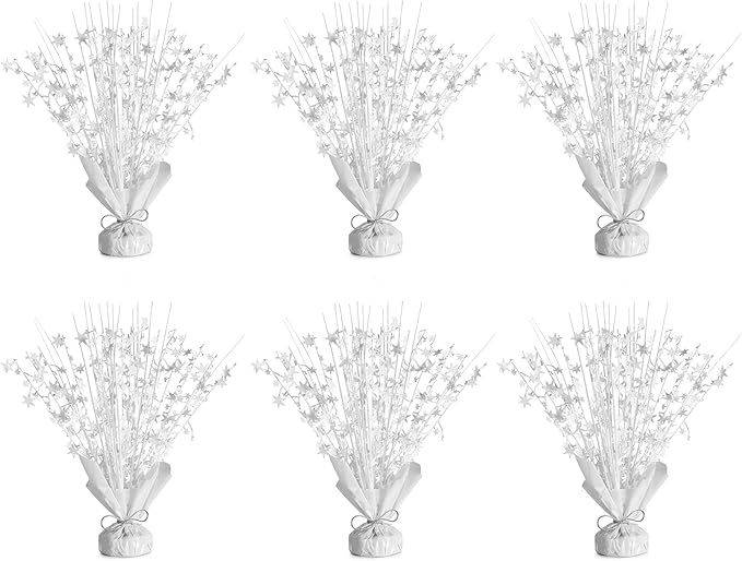 6 Pack Star Table Centerpieces for Party, Birthday Table Decorations for Kids by Unknown