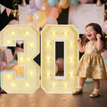 Marquee Light Up Numbers: 3FT Large Decorative Letters Signs by Unknown